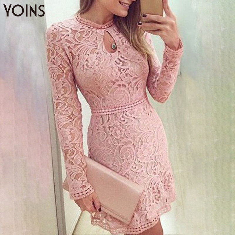 lace design dress