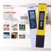 LCD Digital PH Meter for Water Quality Testing (RCYAGO)