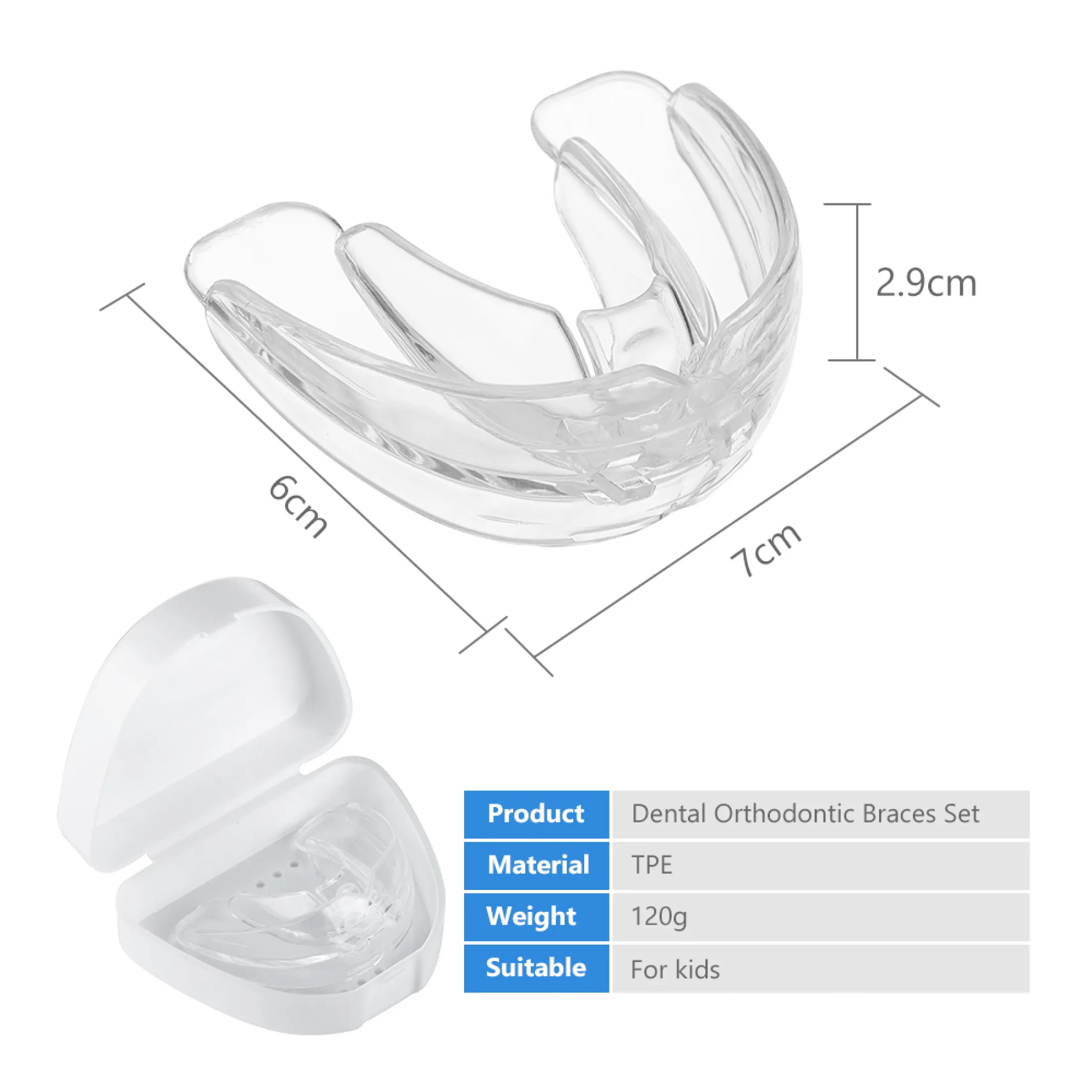 hailicare bộ niềng răng chỉnh nha nha khoa dụng cụ chỉnh răng bằng silicon 3 giai đoạn dụng cụ giữ răng dụng cụ giữ răng dụng cụ chỉnh răng dụng cụ duỗi răng cho trẻ em 10