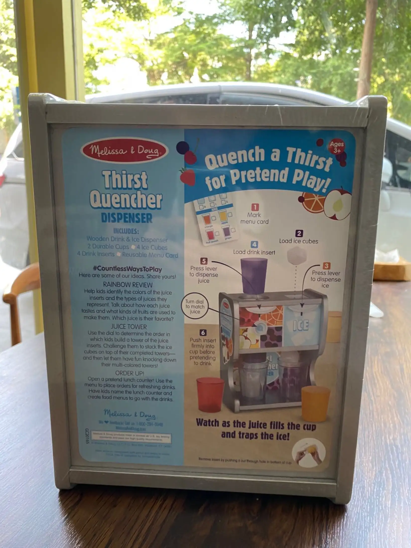 melissa and doug juice dispenser