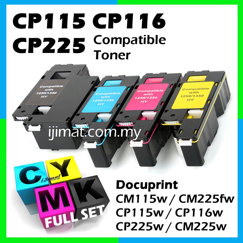 Full Set Of Compatible Fuji Xerox CP105 