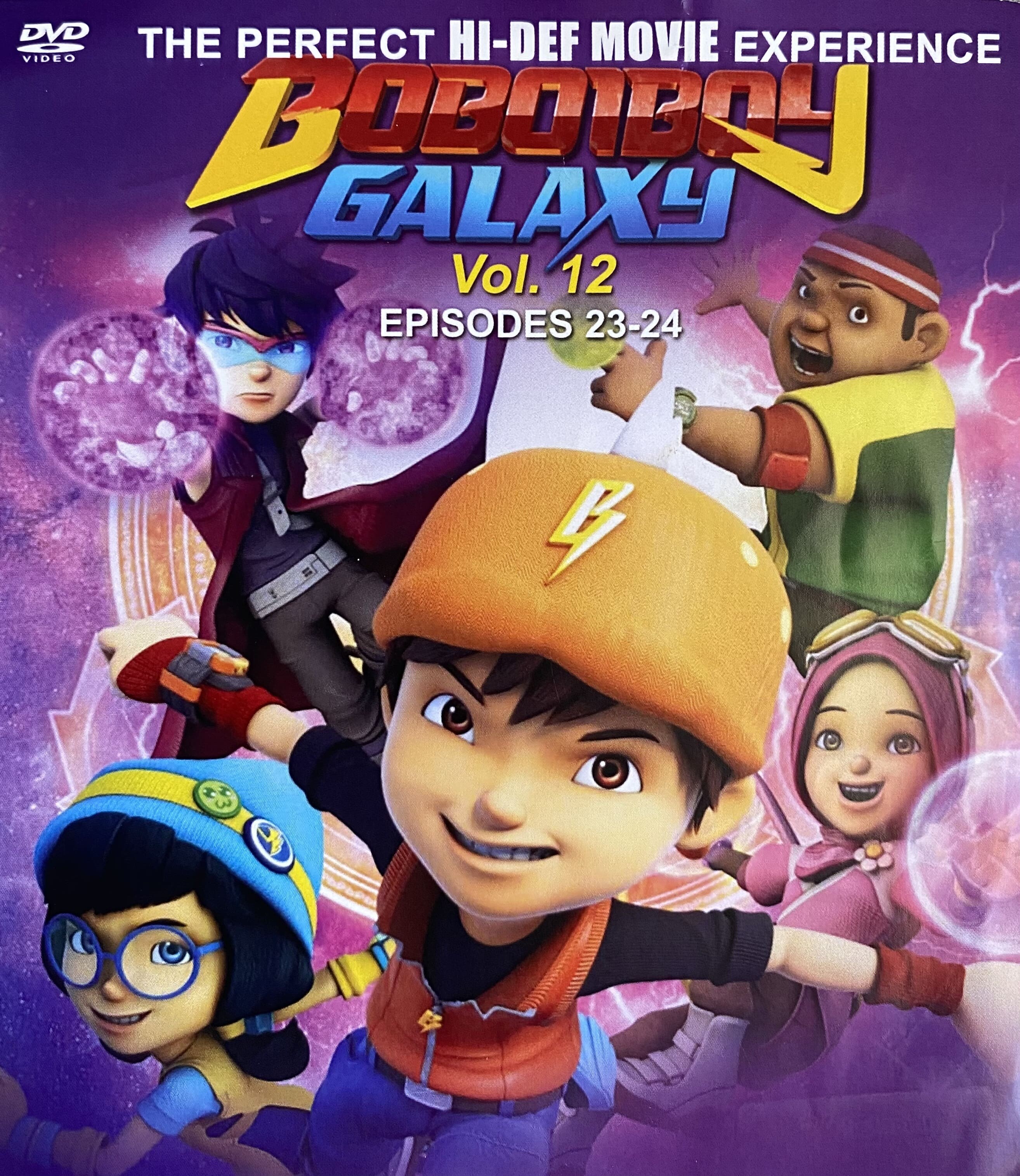 DVD Movie Series Bboboiboy Galaxy Vol 12 (Ep 23-24) | Lazada