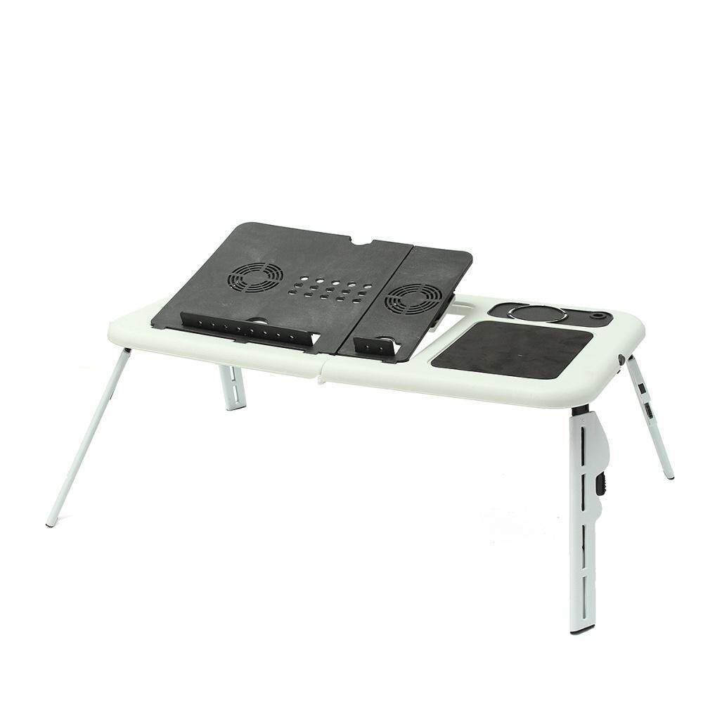 Laptop Lap Desk Foldable Table E Table Bed With Usb Cooling Fans