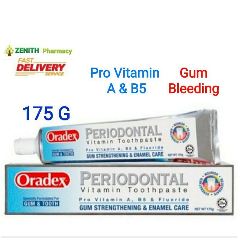 oradex periodontal toothpaste