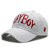 Playboy Tinh Khiết Cotton Colour Chất Lượng Mũ bóng chày vành dài mũ lưỡi trai cá tính xu hướng Thương Hiệu Lớn Thư Mũ bóng chày