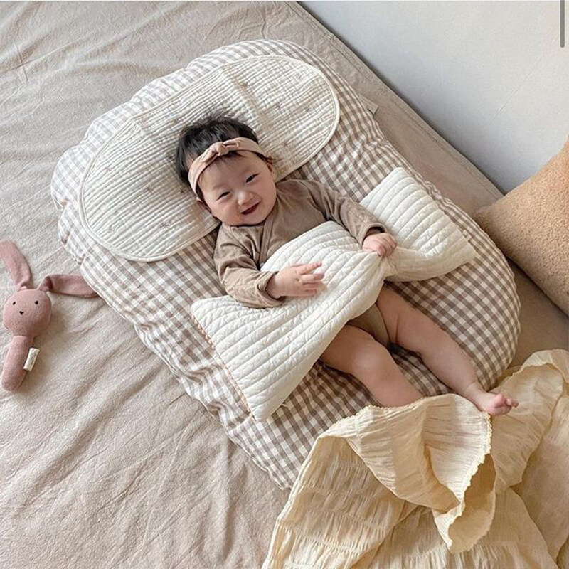 cũi tg ins giường sinh học cho trẻ sơ sinh giường chống giật mình cho bé 5
