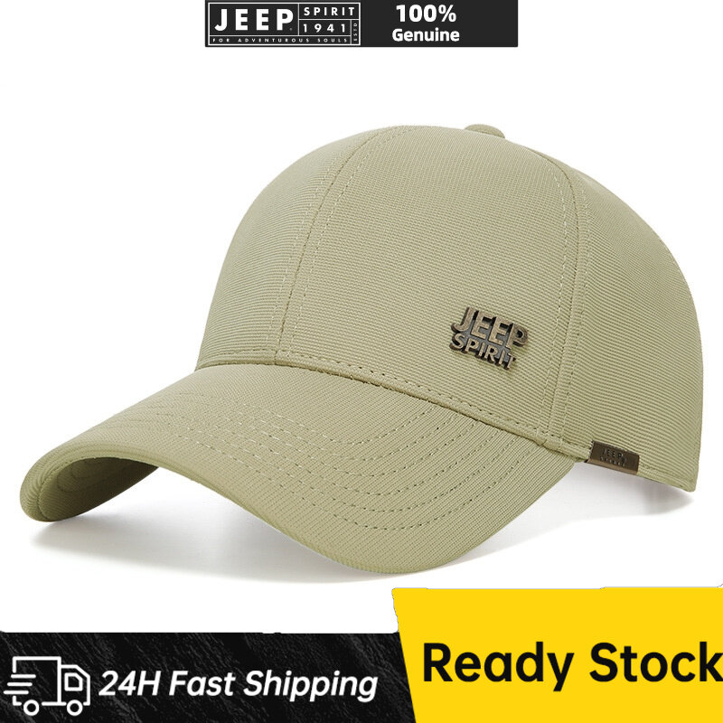 JEEP SPIRIT 1941 ESTD Men Women Outdoor Sports Hat Caps Fashion Baseball Cap ราคา 425 บาท*ส่งฟรี