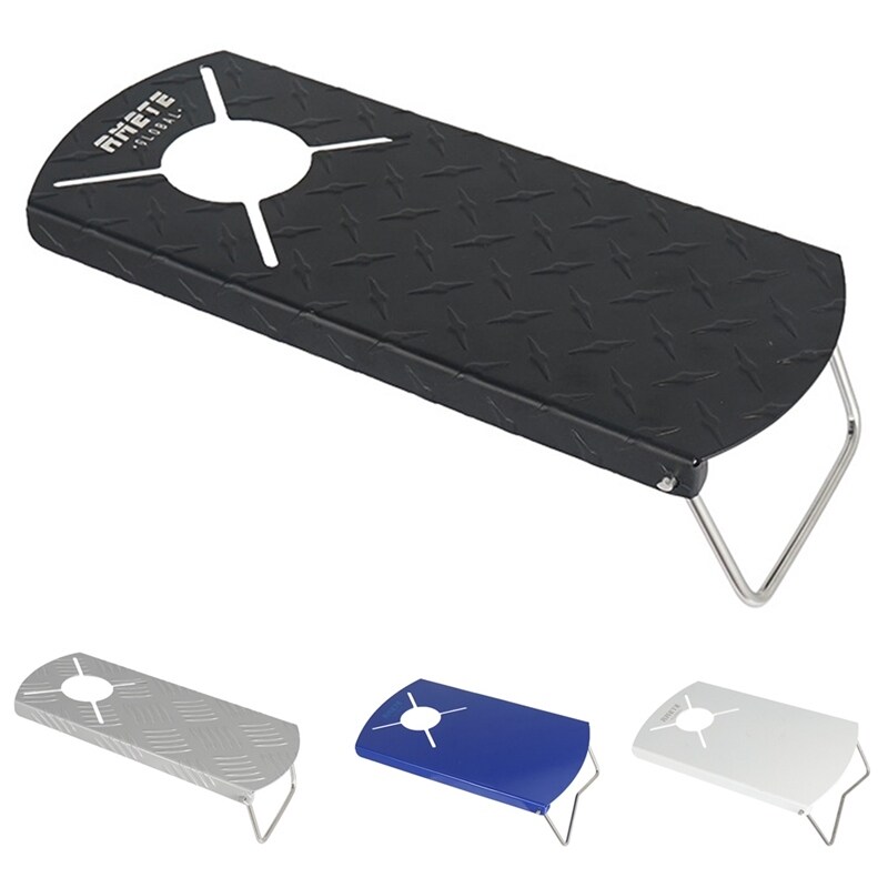 Gambar Outdoor ST 310 Gas Stove Heat Insulation Table Camping Stove Bracket Portable Aluminum Alloy SOTO Stove Accessories