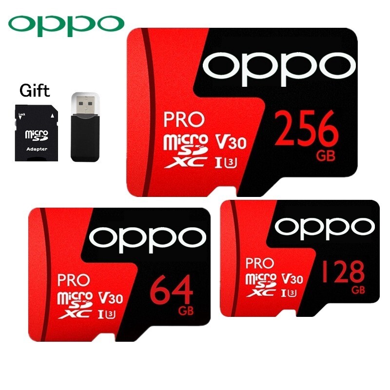 ♥Thanh Toán Khi Nhận Hàng + Hàng Có Sẵn Thẻ Nhớ OPPO Pro Chính Hãng 100% Thẻ Micro SD Thẻ TF SDHC / SDXC U3 V30 1TB 512GB 256GB 128GB