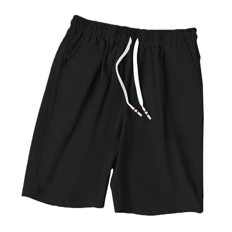 Σορτς για τρέξιμο Ανδρικά σορτς, χαλαρή, στεγνή εφαρμογή, γυμναστήριο μπάσκετ Fiess Μαύρο μασίφ τζόκινγκ προπόνηση Αθλητικό κάτω_voghion.com