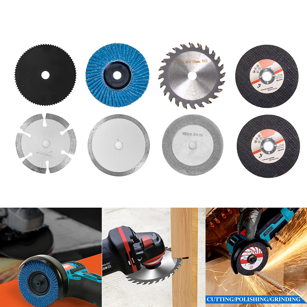 Vova đĩa mài cắt 3 Inch 75Mm đĩa mài đĩa chà nhám mài kim cương Cắt Bánh Xe cắt gỗ Cho Máy xay góc Công Cụ Mài Mòn