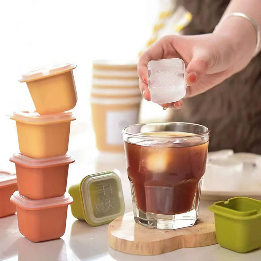 6pcs Creative Large Ice Cube Maker Whiskey Spherical Ice Ball Mould Food Grade Ice Cube Container DIY Home Bar Party Maker Tools ราคา 40 บาท*ส่งฟรี