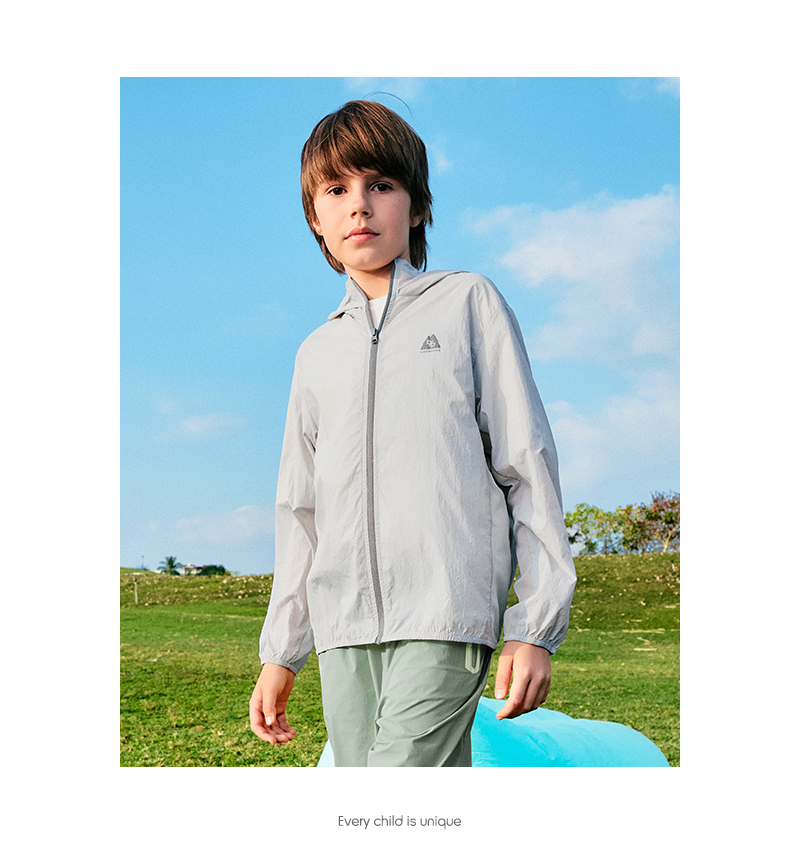 balabala Children Clothing Boy Girl 2025 Summer Thin Coolskin Cool Coat · v2