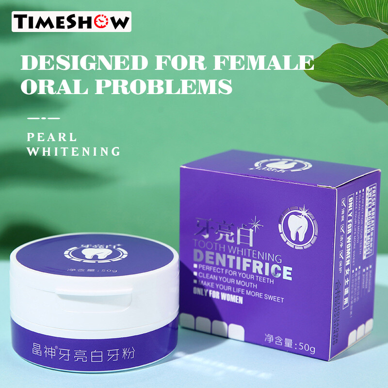 Gambar TimeShow Women s Tooth Cleansing Fresh Breath Tooth Whitener Oral Care Supplies Women Fresh Breath Tooth Whitener Professional Oral Cleaning Care Supplies Easy to Use Gentle Tooth Cleansing
