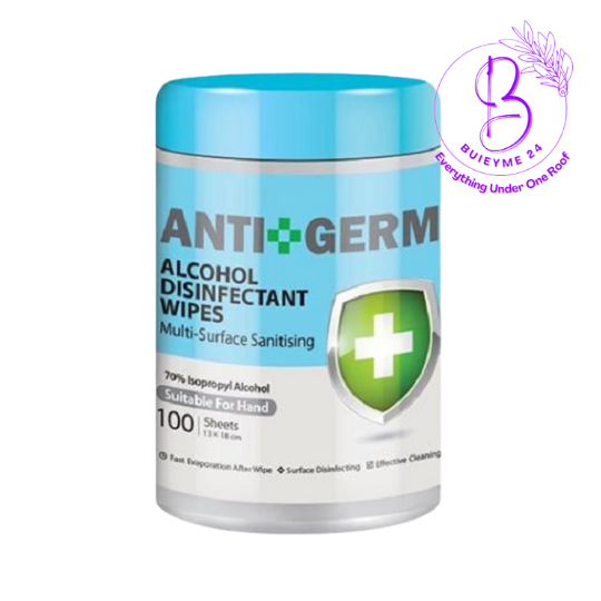 [READY STOCK] Antigerm Alcohol Wipe Canister 100's Harga  79 Ringgit*Penghantaran Percuma