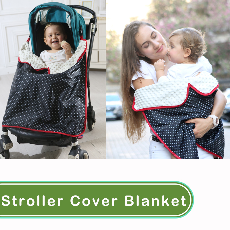 Miracle Baby Baby Stroller Cover Blanket Bean Velvet Warm Soft and Comfortable Cover Blanket Baby Winter Cover Blanket Baby Safety Seat Cover Blanket ราคา 439 บาท*ส่งฟรี