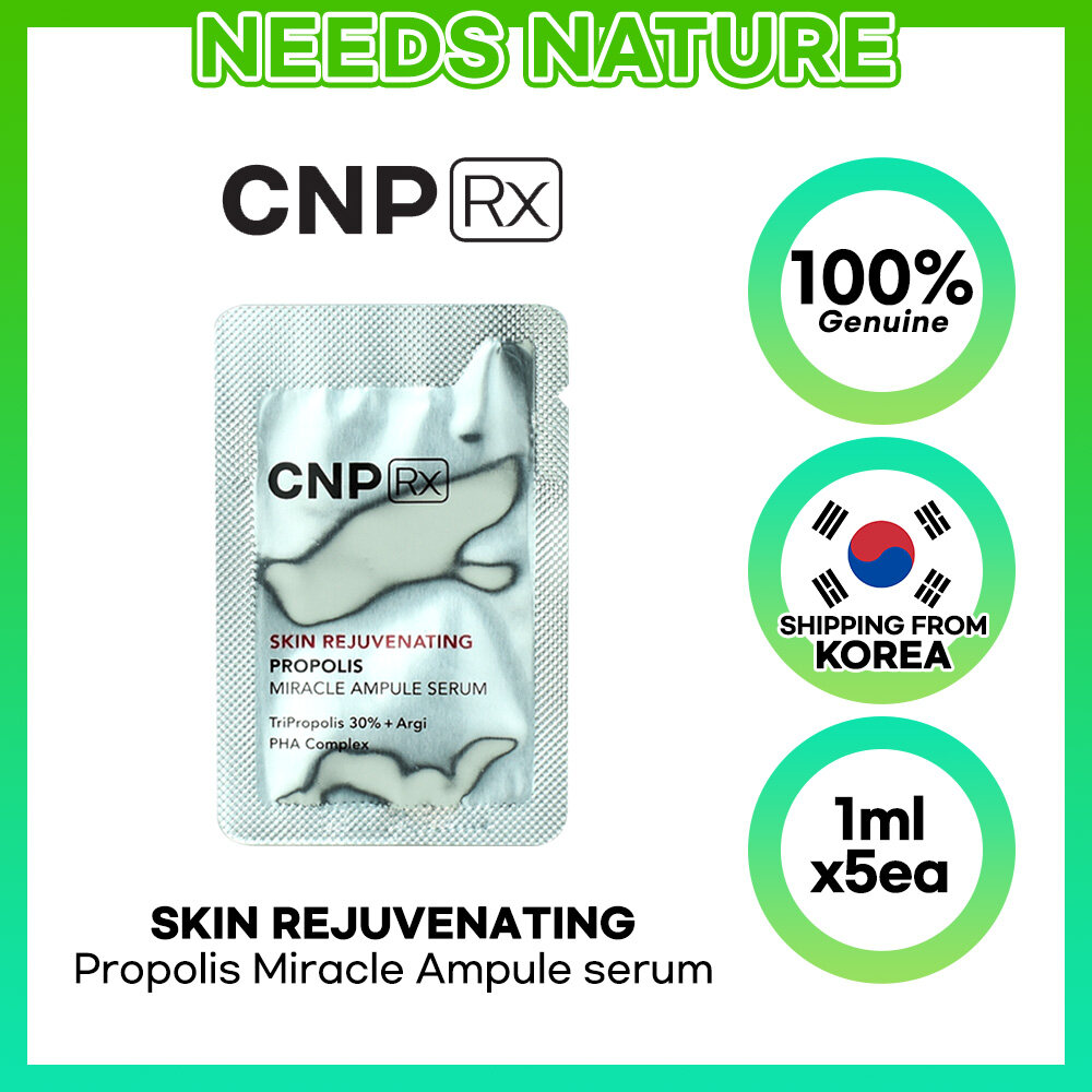 CNP RX SKIN REJUVENATING Propolis Miracle Ampule serum 1ml x 5ea