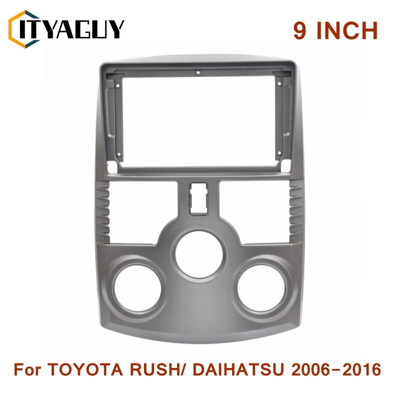 DVD ô tô Khung bảng điều khiển cho 2006-2016 TOYOTA Rush/Daihatsu TERIOS (9inch)