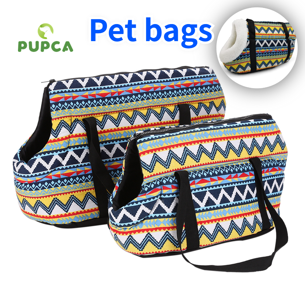 PUPCA Soft Pet Small Dogs Carrier Bag Dog Backpack Puppy Pet Cat Shoulder Bags Outdoor Travel Slings For Chihuahua Dog cat Products ราคา 699 บาท*ส่งฟรี