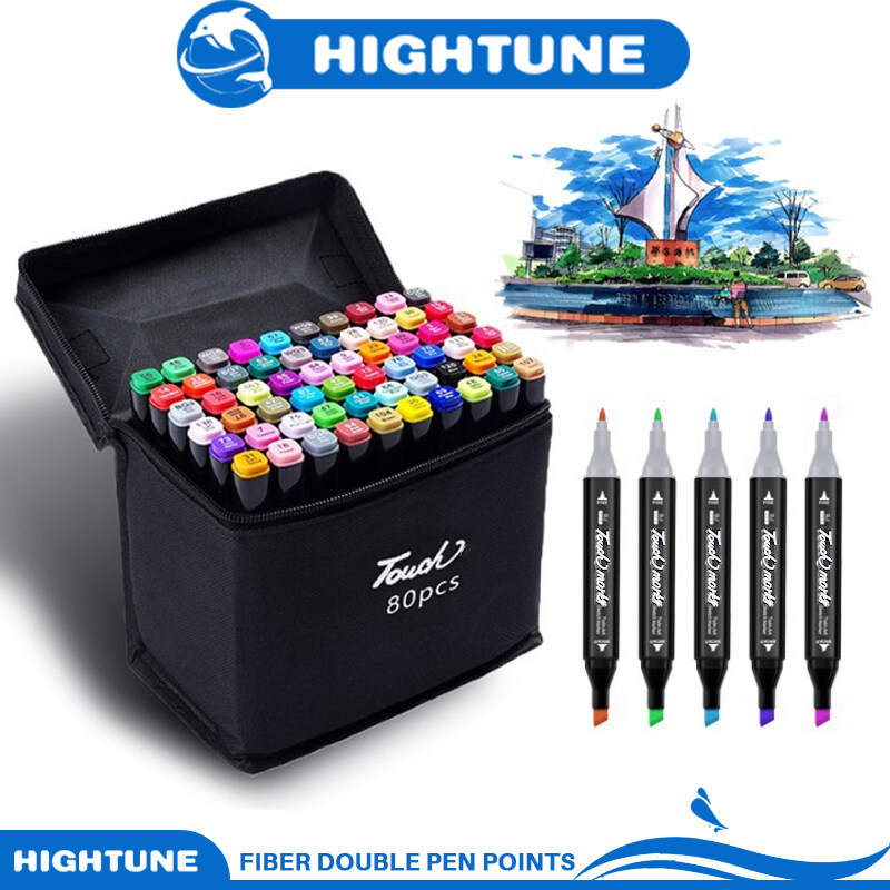 8/12 Colors Double Lines Contour Art Pens Markers Pen Out Line Pen