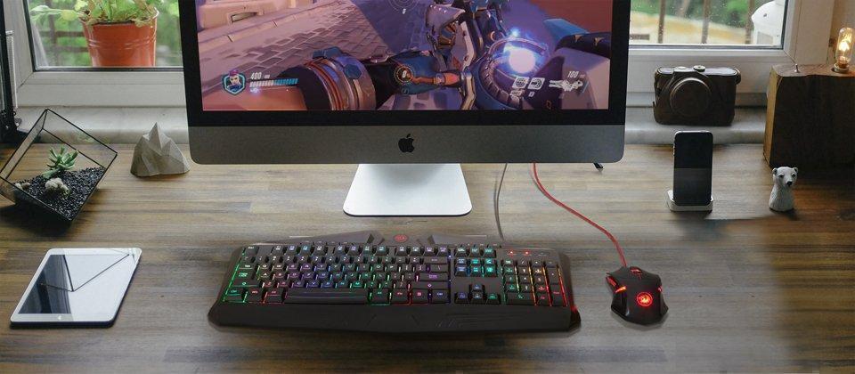 Redragon Gaming Keyboard & Mouse Combo S101 RGB LED Backlit Keyboard and Mouse Set 12 519dbb608f9efeab250a2f72f65a6b2e