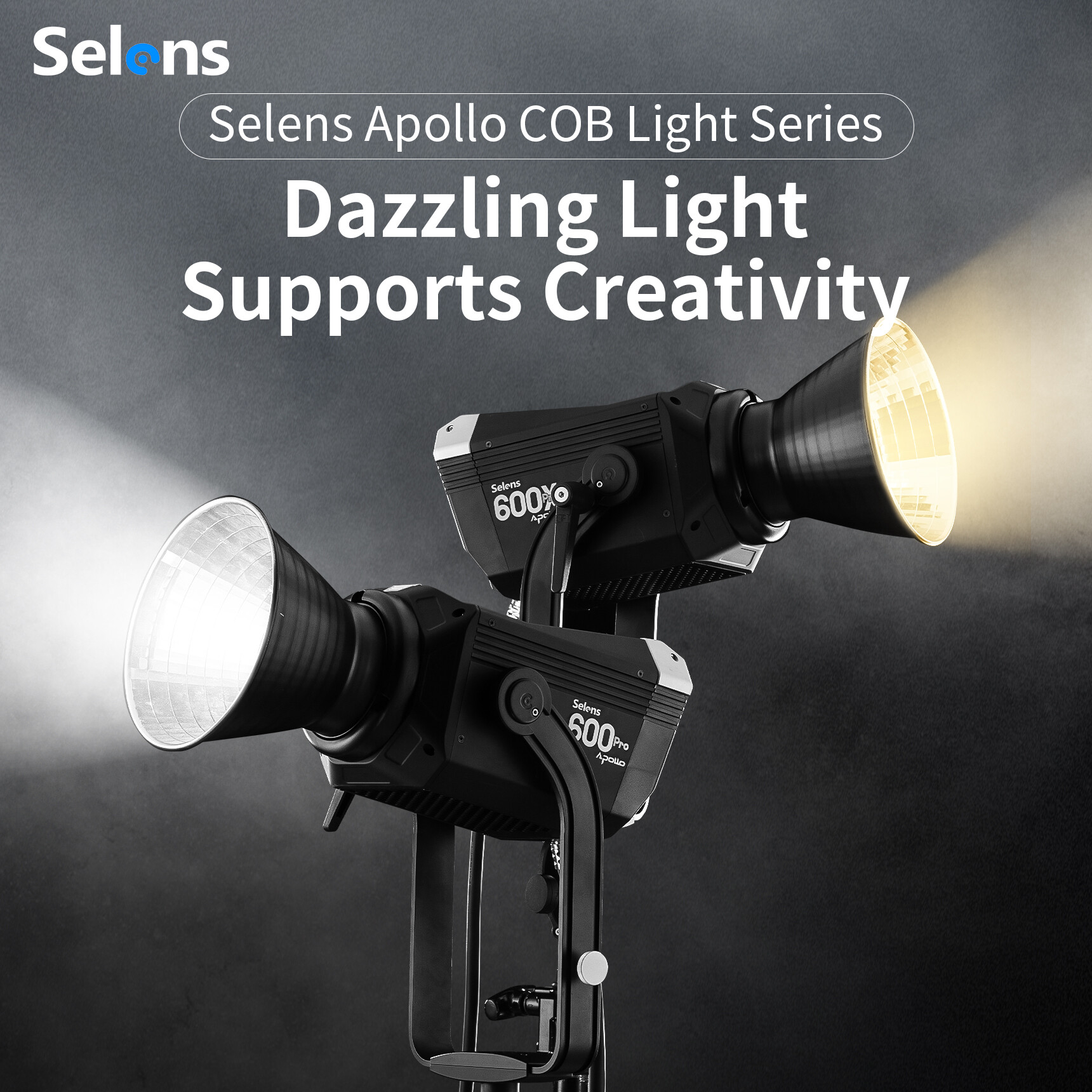 Selens Apollo COB Studio Light 600W Photography Lighting 2700K-6500K Bowens Mount ราคา 38,141 บาท*ส่งฟรี