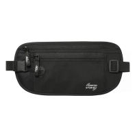 MoKo Secure Travel Money Belt Undercover Lightweight Hidden RFID Blocking Travel Wallet Anti-Theft Passport Wallets for Men Women