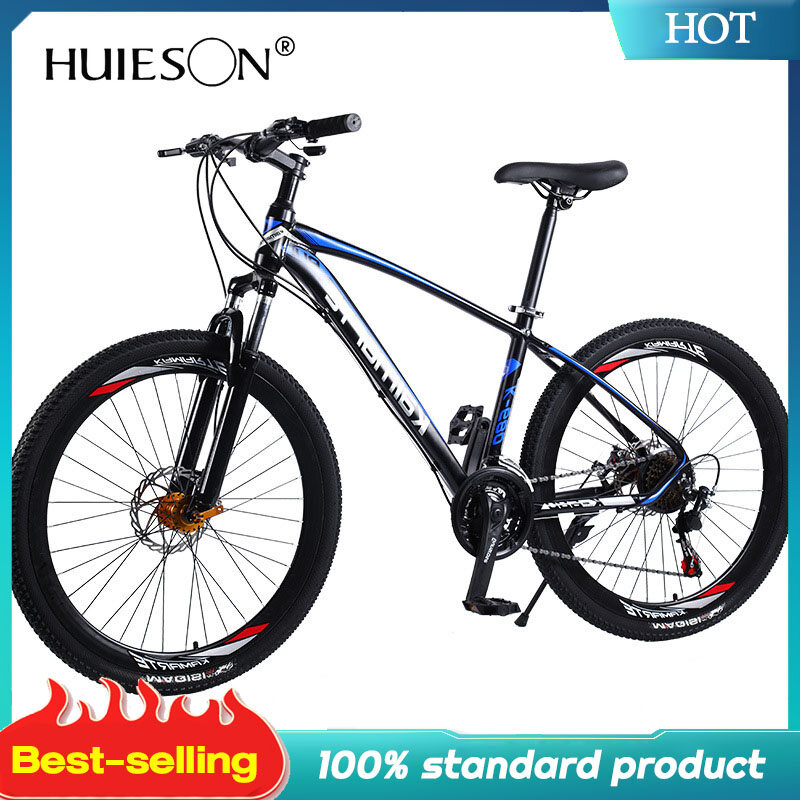 Xe đạp leo núi dành cho người lớn xe đạp địa hình hợp kim nhôm xe đạp địa hình 26 inch 21 tốc độ cho học sinh xe đạp xuyên quốc gia