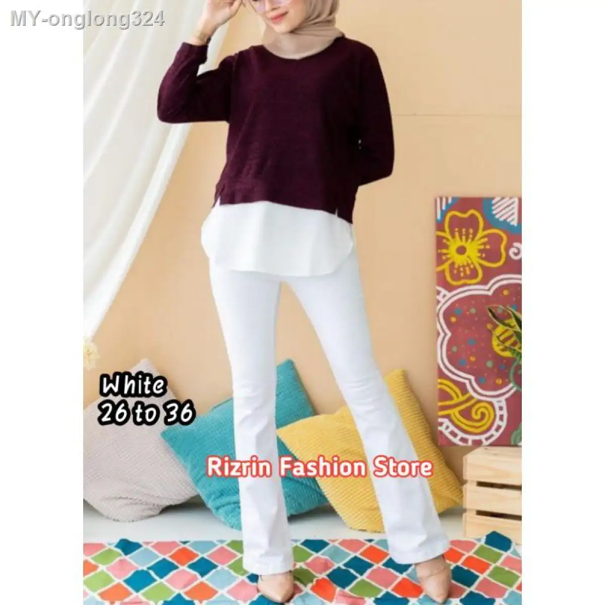 Seluar Jeans Perempuan Bootcut Flare Bootcut Jeans Woman Zara Brand New And Hot Item Ready Stock 26 36 Lazada