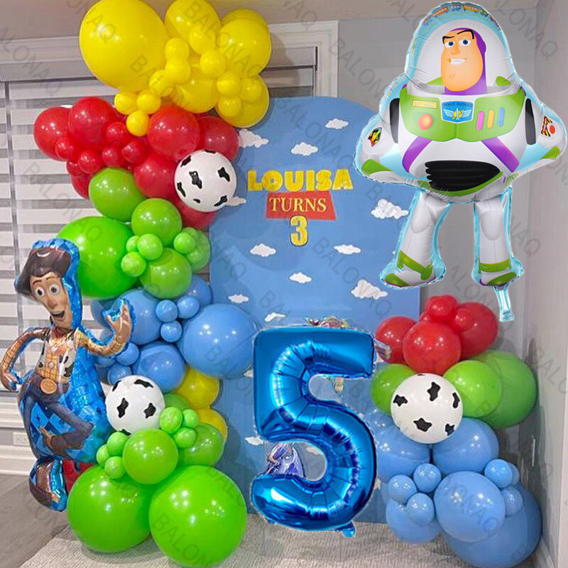 Birthday Decoracion Boss Light Year Globos Fiesta Tematica Buzz