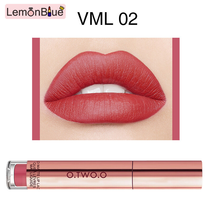 Gambar LemonBlue Velvet Matte Lip Glazes Long Lasting Not Easy to Stick Cup Liquid Lipstick Great Velvet Matte Lip Glazes Great Gift for Women Girls Cosmetic Tool Long Lasting Not Easy to Stick Cup Liquid Lipstick