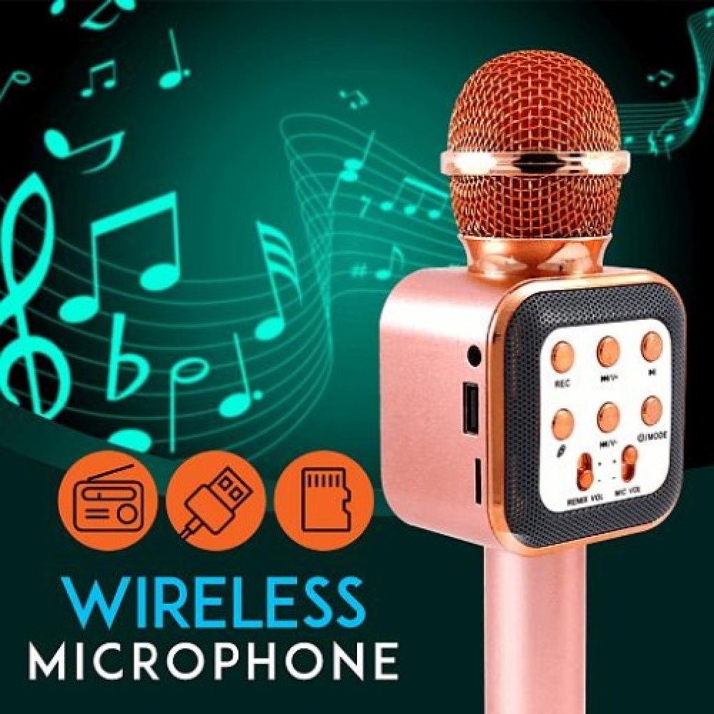WSTER High Quality Bluetooth Microphone WS-1818 | Lazada