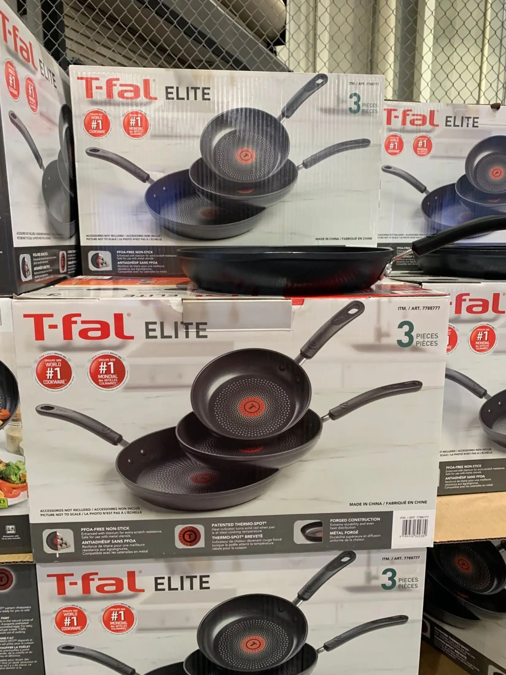 Spot Canada France Tefal T Fal Red Dot Uncovered Frying Pan 20 24 28cm Non Stick Iron Pan Lazada Singapore