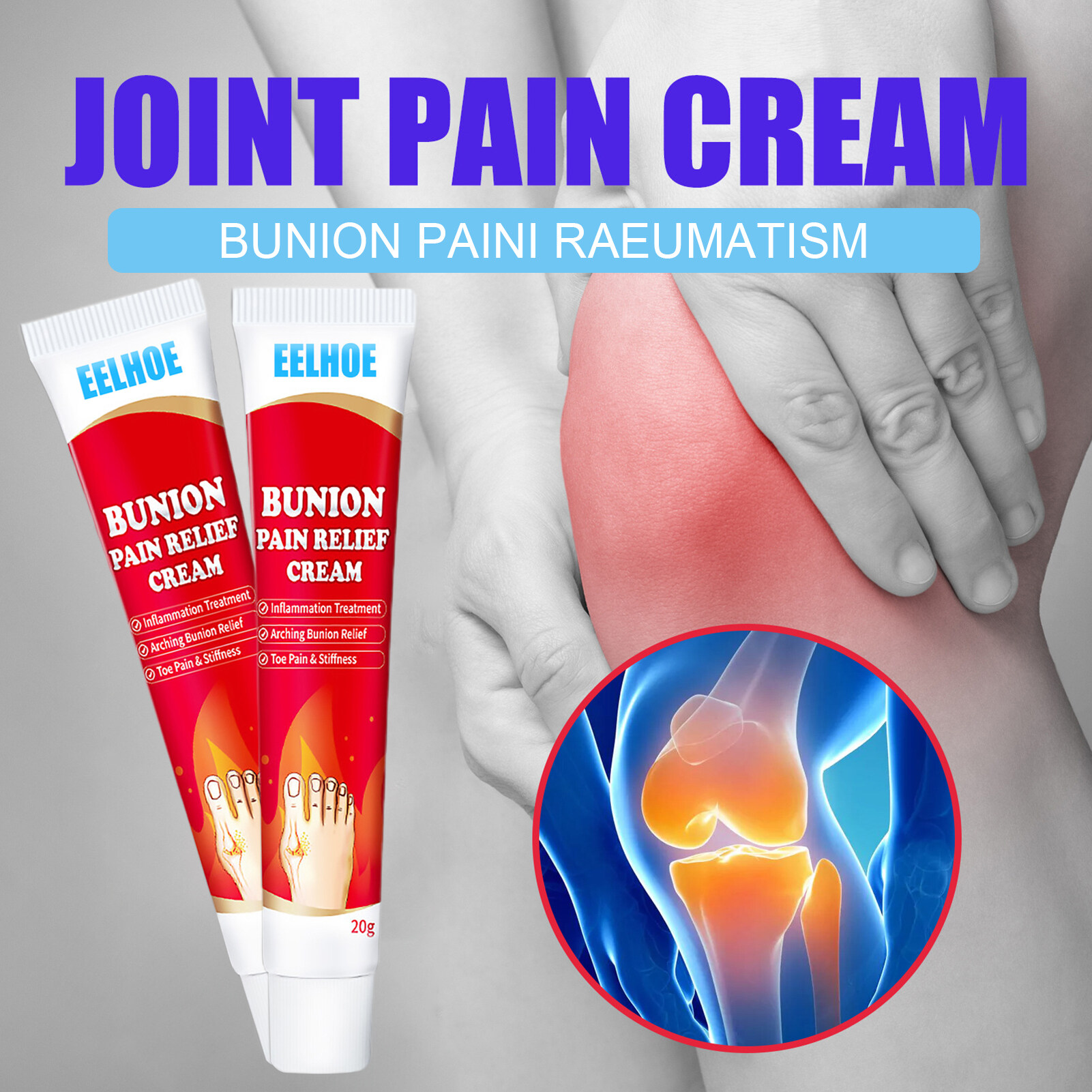 Joint Pain Ointment Toe Valgus Pain Relieve Cream Hand Wrist Thumb ...