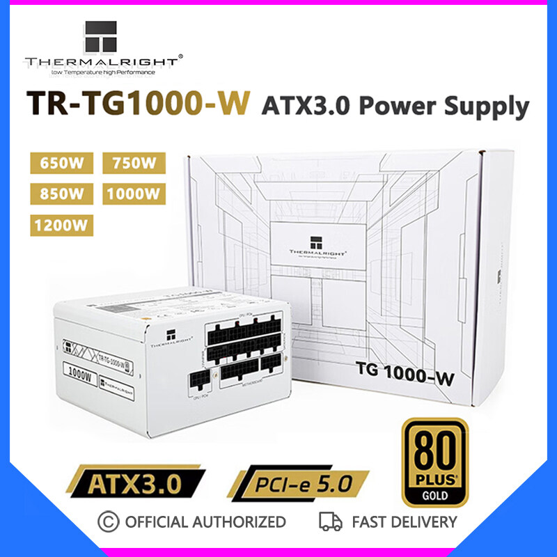 Thermalright TG1000-W cung cấp điện atx3.0 650W 750W 850W 1000W 1200W Huy chương vàng đầy đủ Chế độ