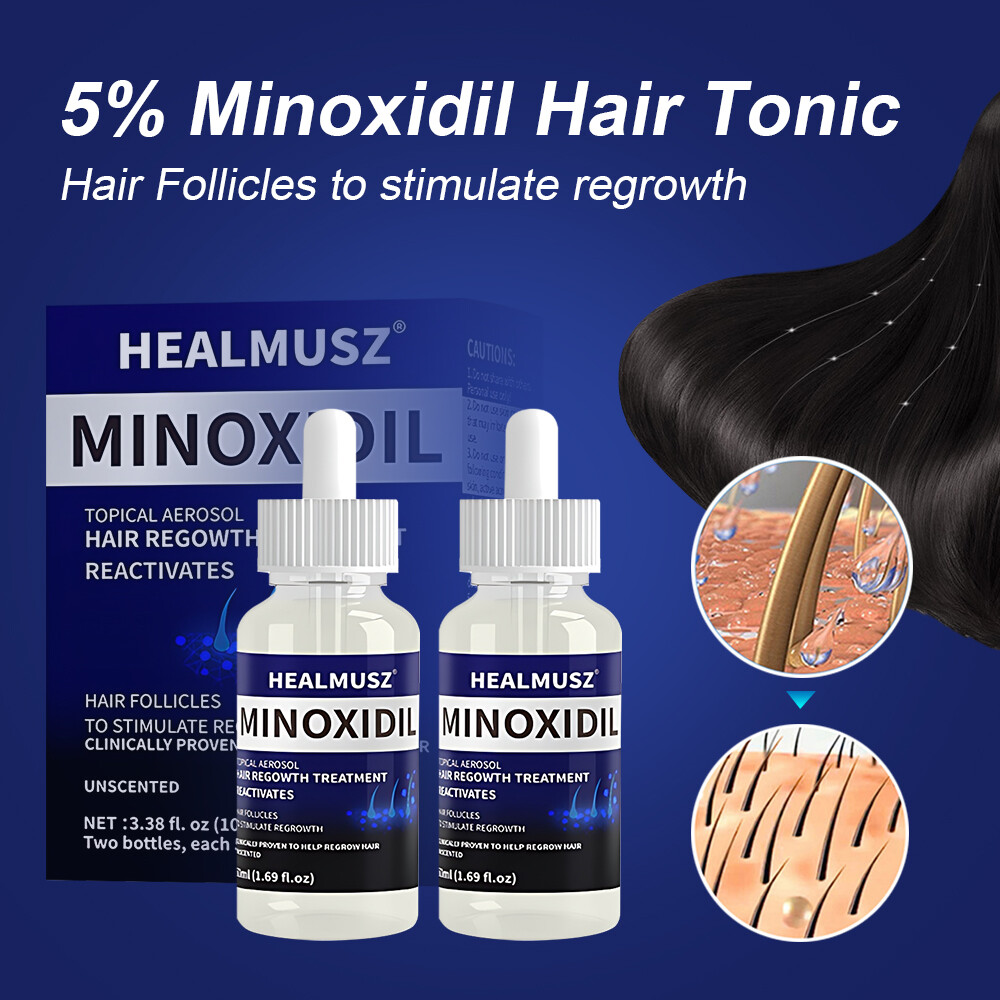  5% Minoxidil điều trị mọc lại tóc cho tóc mỏng điều trị rụng tóc 2 tháng Cung cấp Minoxidil giải pháp tại chỗ cho tóc mọc lại và tóc nhiều hơn dày hơn 