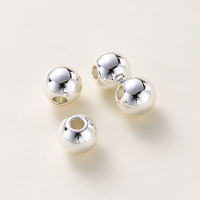 ST. Kunkka 20/100 Chiếc Giữ Màu 2-8Mm 18K Vàng Thật Hạt Đồng Không Phai Làm Vòng Tay