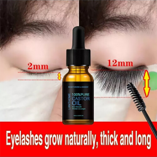 Gambar ?Ready Stock?Original Natural Eyelash Extension Serum Fast Eye Lash Growth Lengthen eyelashes Enhancer Growth Treatment Eyelash Serum Short Eyelashes Growth Longer   Thicker Eyebrows Promotes essence 10ml