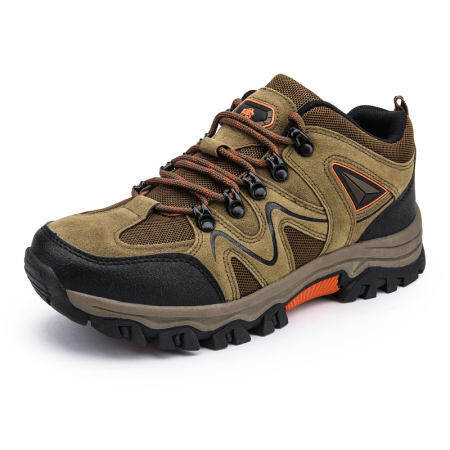 Fuguiniao Men's Outdoor Hiking Shoes Waterproof Mountain Sneakers