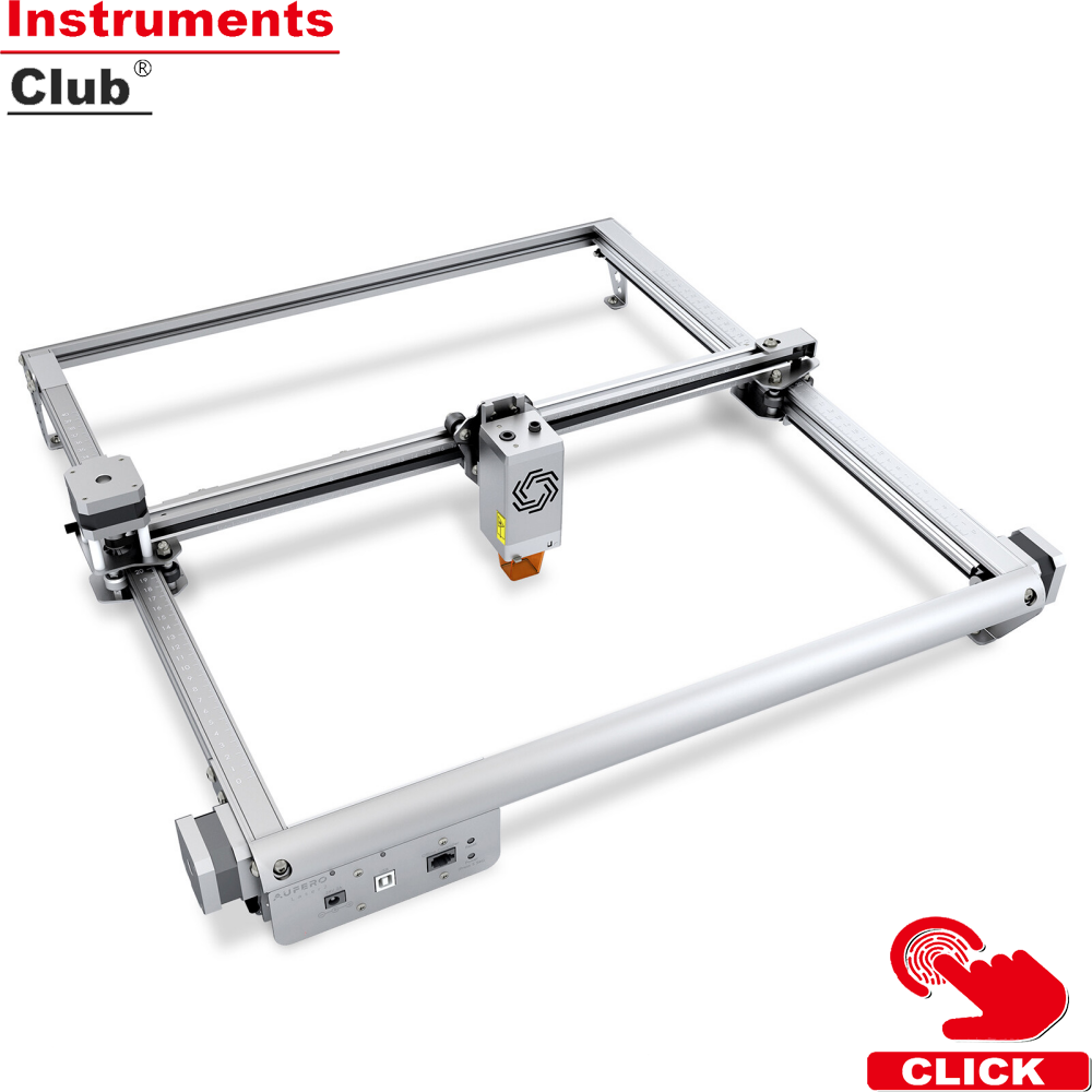 KKmoon Aufero Laser 2 Laser Engraver with LU2-10A 10W Laser Power 390mmx390mm Engraving Area 32-bit Motherboard Shaping Technology 15000mm/Min Fast Ultra-thin Compressed Spot for Black Acrylic Leather Plywood ราคา 15,502 บาท*ส่งฟรี