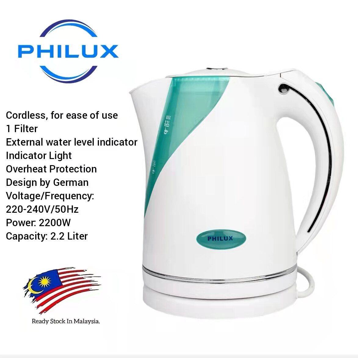 Philux Electric Kettles good price in Malaysia Best Philux