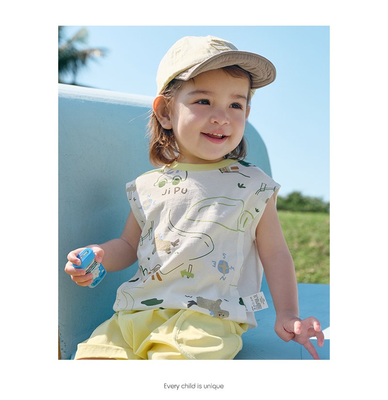 balabala Baby T Shirt Children Top Girl Clothing Boy Short Sleeve 2025 New Spring Summer Sweet Trendy · v7