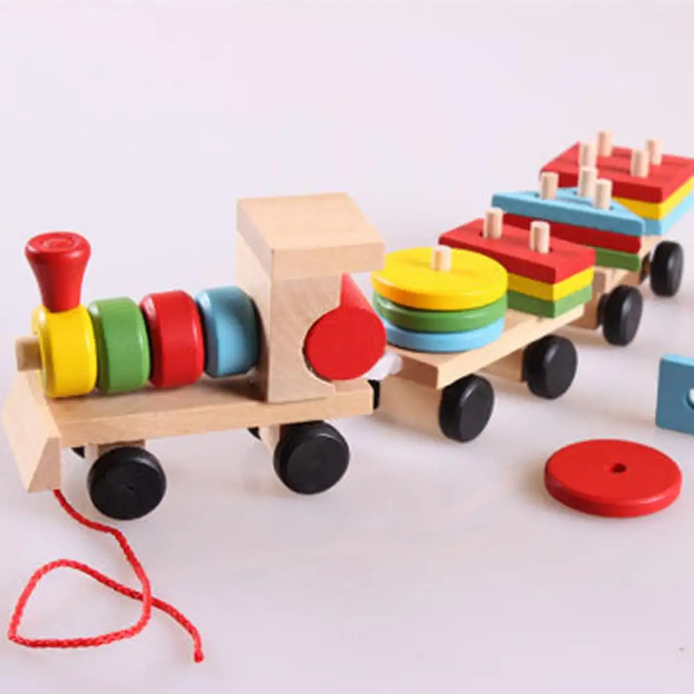 stacking train toy