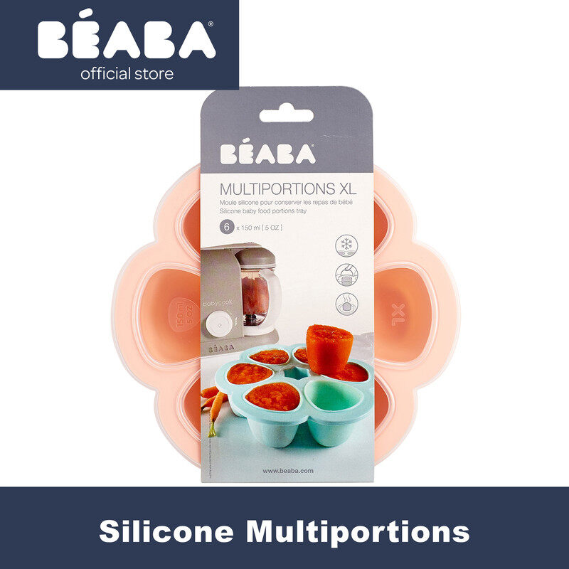 Beaba Silicone Multiportions 6 90 Ml Pink Beaba Official Lazada