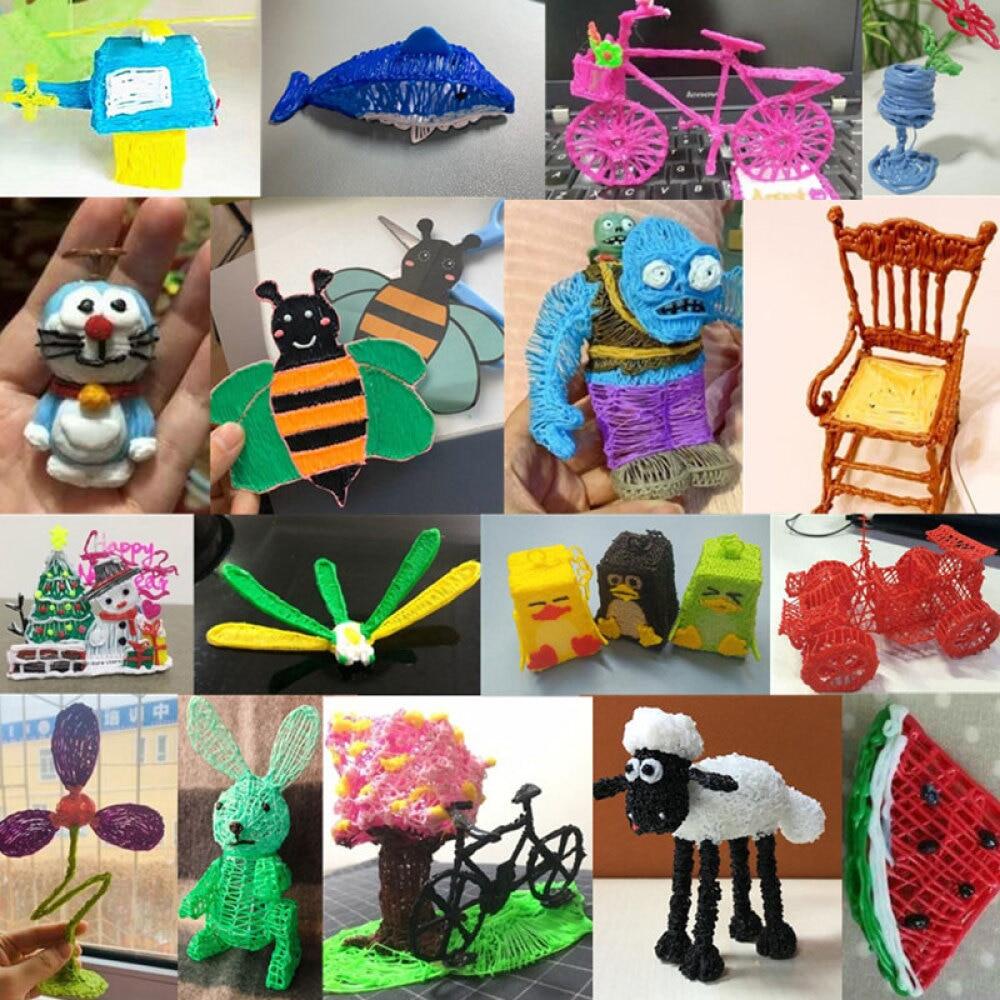 Bộ Bút In 3D Dụng Cụ Vẽ Bút Vẽ Tranh Graffiti 3D Đồ Chơi Cho Trẻ Em Đồ Thủ Công Tự Làm Máy In 3D PLA Nạp Đầy Dây Tóc
