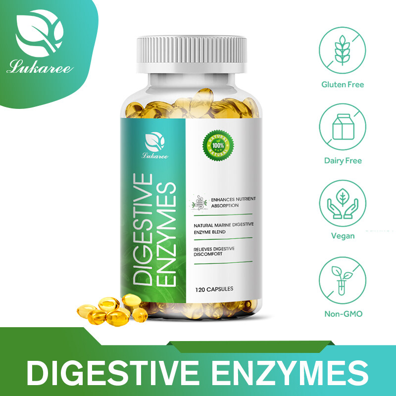 Digestive Enzyme with Probiotics and Prebiotics for Bloating Relief