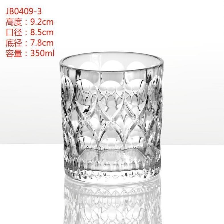 Gambar high quality The whiskey glass home European lead free glass glass beer mug cup suit thickening glass cup