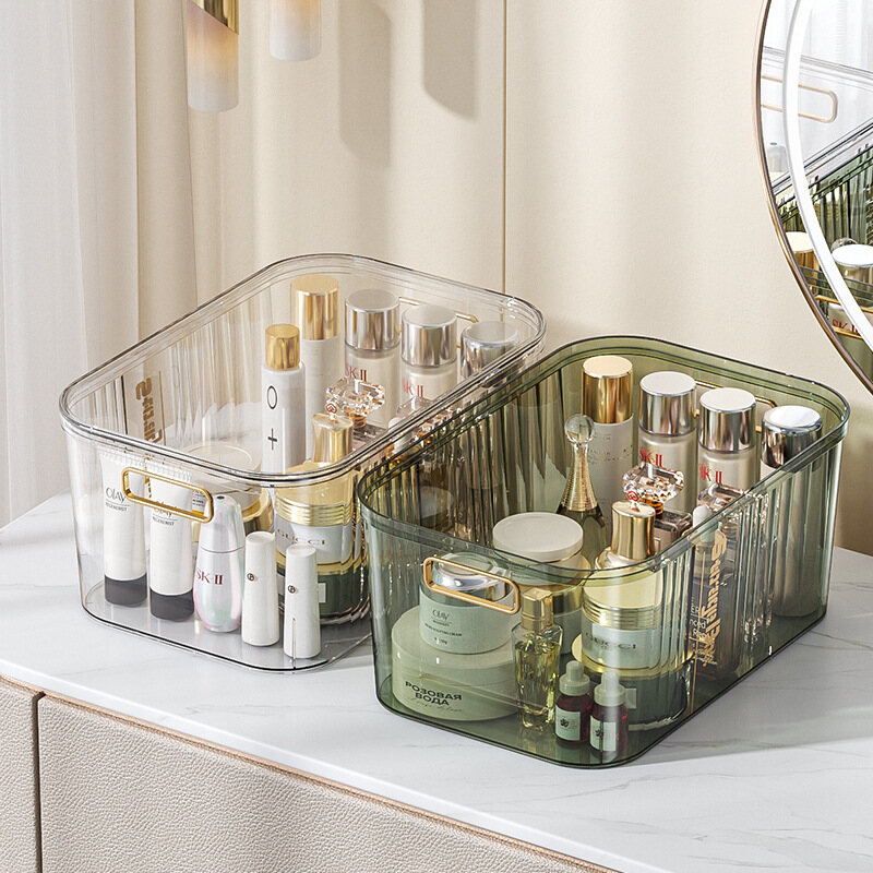 Gambar ?? Ready Stock?? Light Luxury Phnom Penh High permeability Refrigerator Storage Box Snack Storage Box