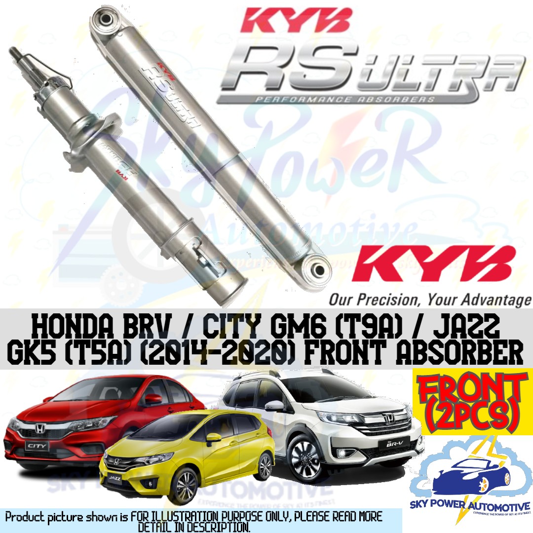 Honda City Gm6 14 19 Jazz Gk Forcamax Heavy Duty Shock Absorber Lazada