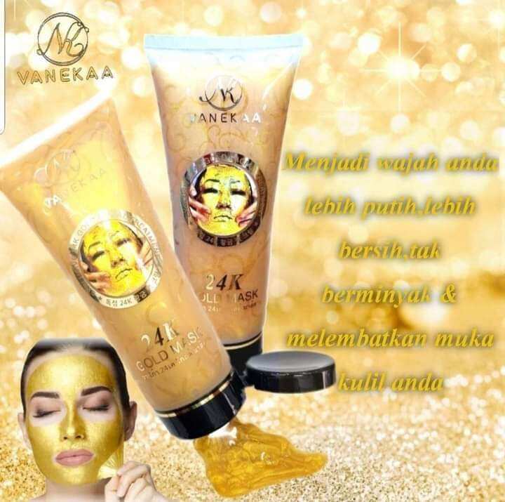 24k gold mask l glutathione testimoni Thailand Vanekaa Whitening Anti Aging Facial Mask 220ml x 1pc Combination Sensitive Skin Mask Gel Whitening Anti-Aging Mask - Lazada Adult Vitamins